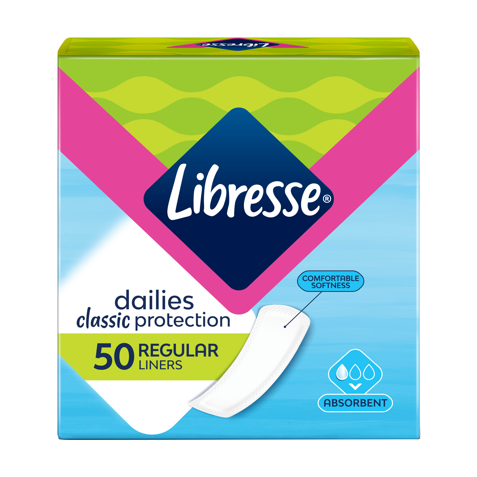 Щоденні прокладки Libresse Classic, 50 шт